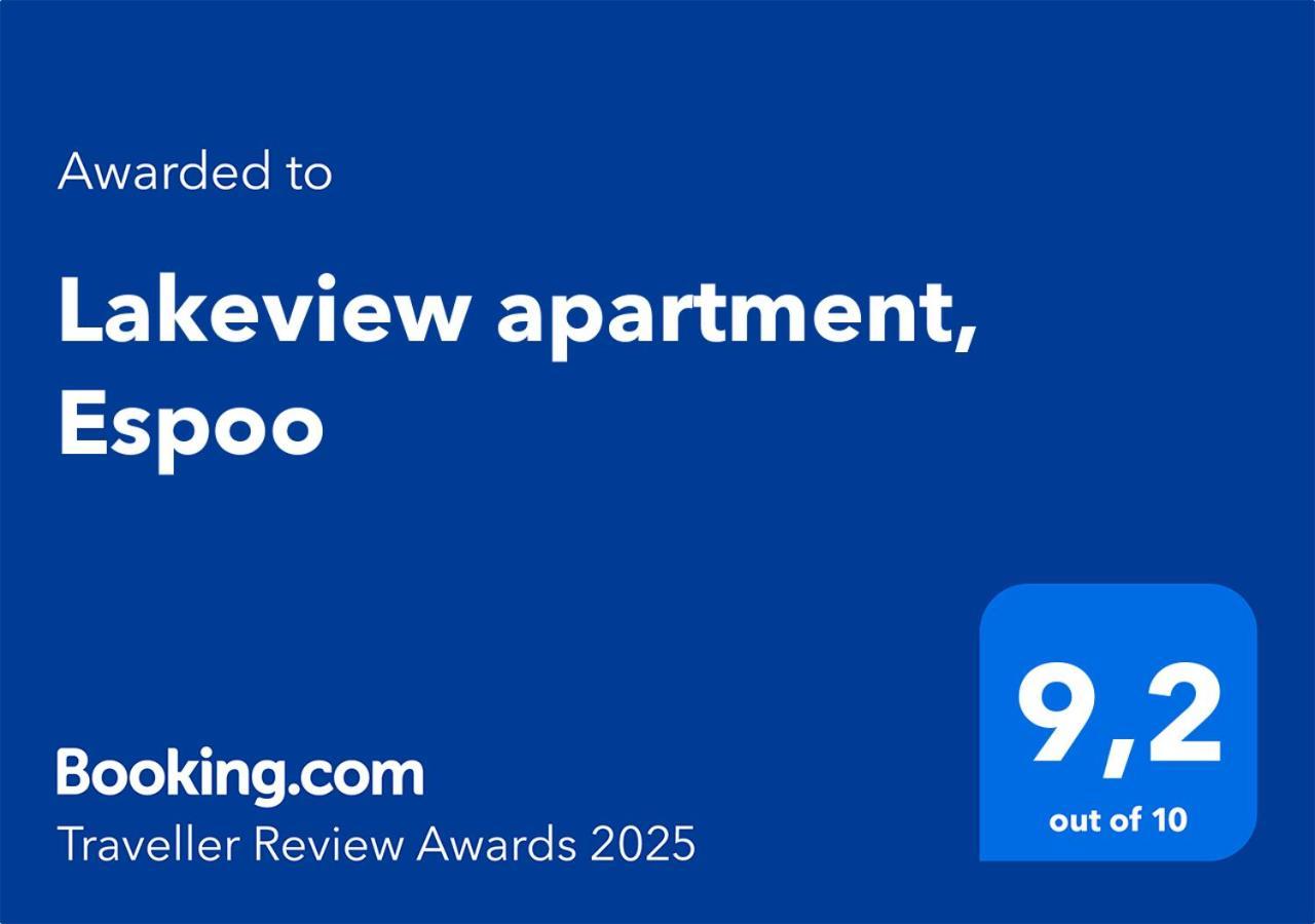 Lakeview Apartment, Еспоо Екстериор снимка